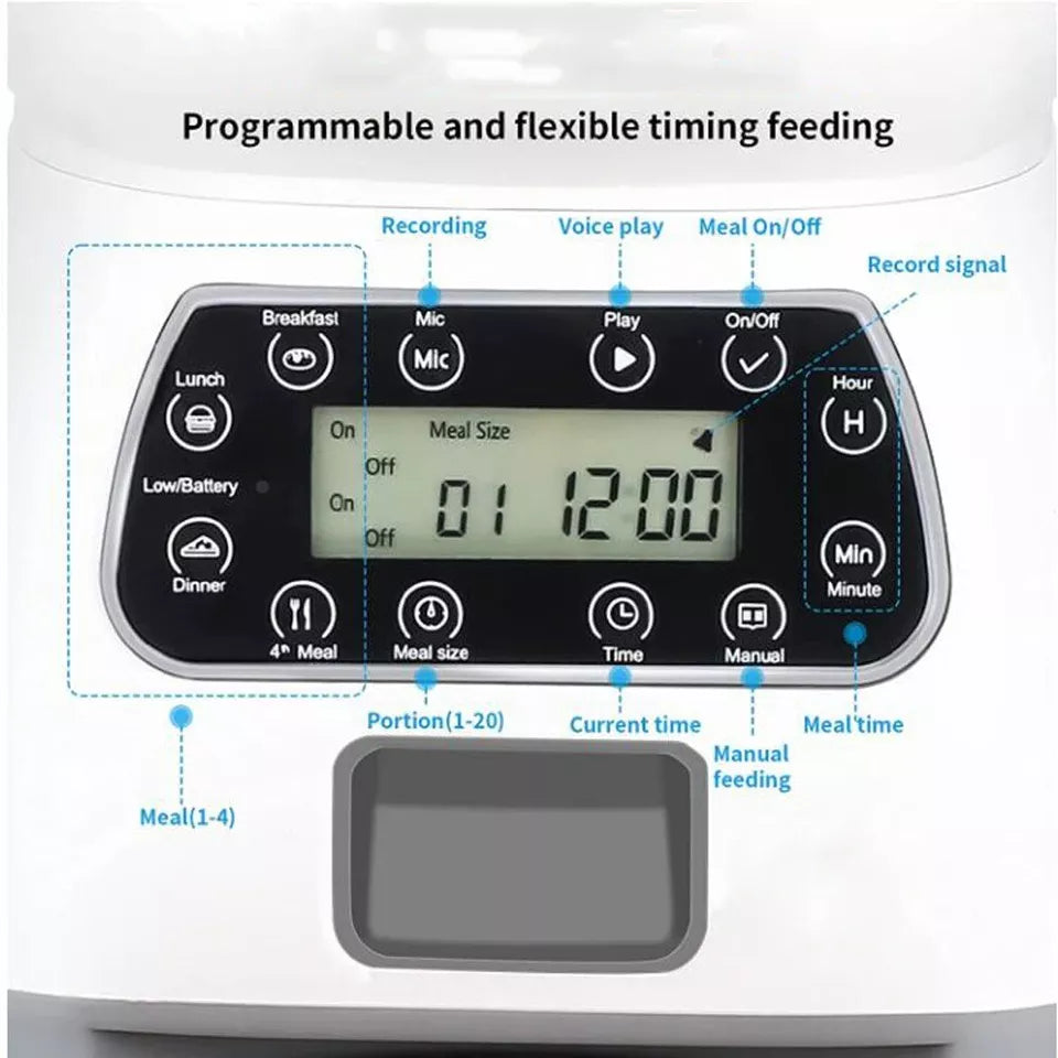 PETZY Automatic Pet Feeder