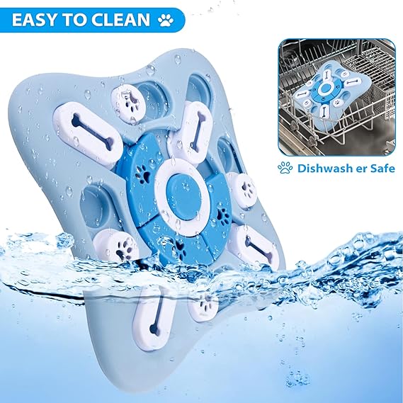 PETZY Interactive Slow Feeder Puzzle Toy for Dogs
