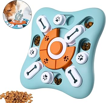 PETZY Interactive Slow Feeder Puzzle Toy for Dogs