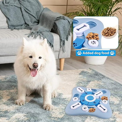 PETZY Interactive Slow Feeder Puzzle Toy for Dogs